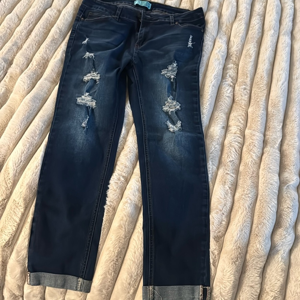 Sz 11 wax jeans dark wash